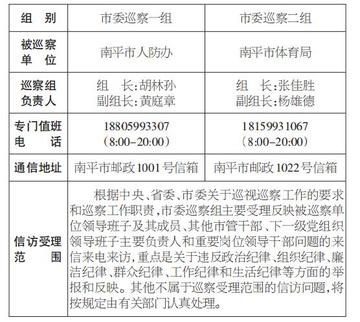 南平市人事任免最新动态